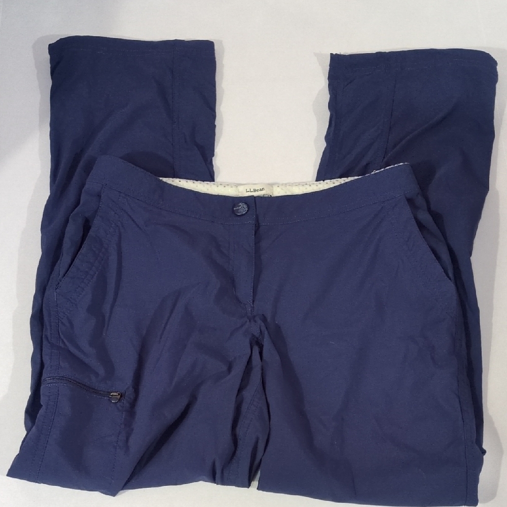 L.L. Bean Navy Track Pants Joggers